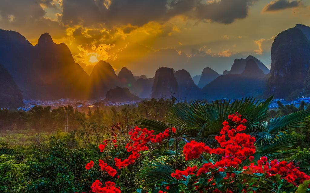 Riverside Retreat Hotel Yangshuo Esterno foto