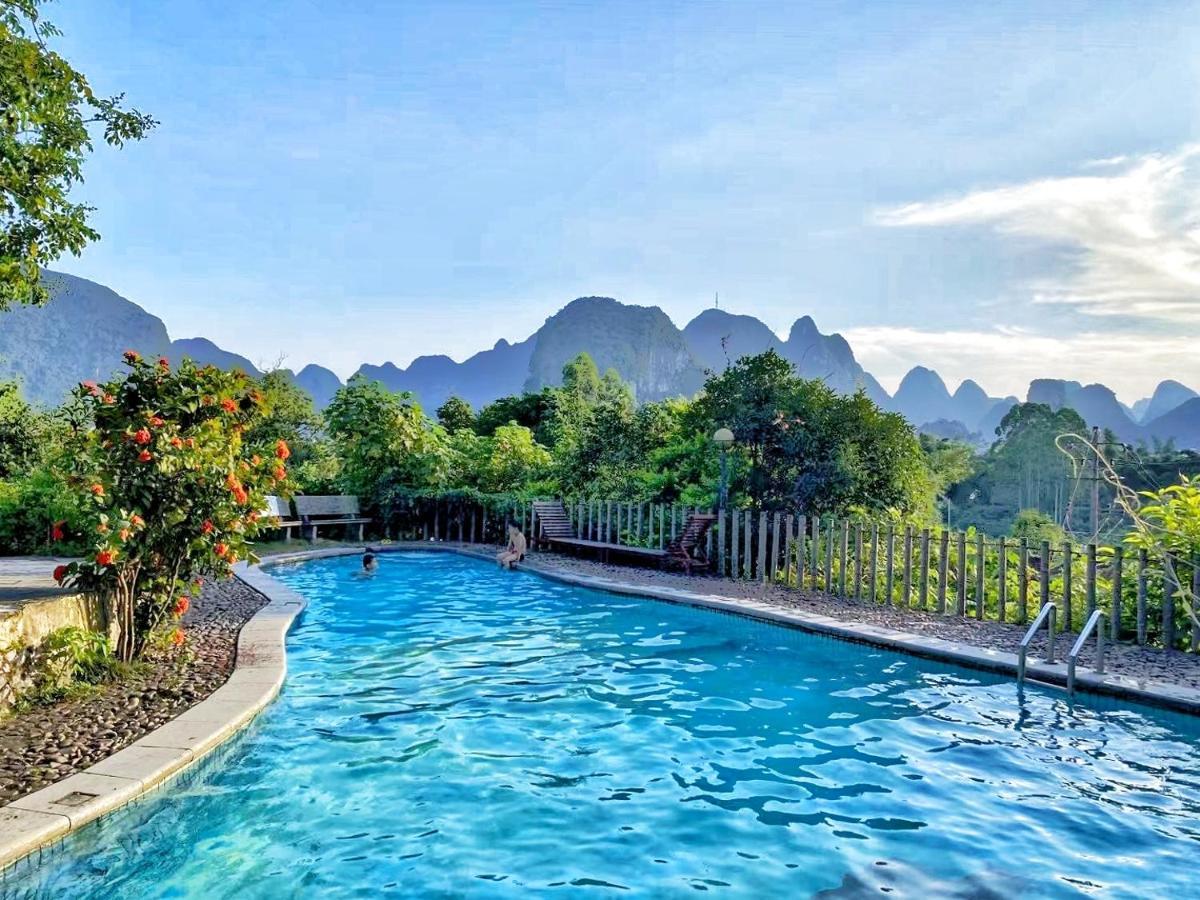 Riverside Retreat Hotel Yangshuo Esterno foto